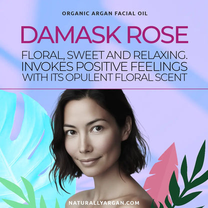 Damask Rose - Argan facial oil