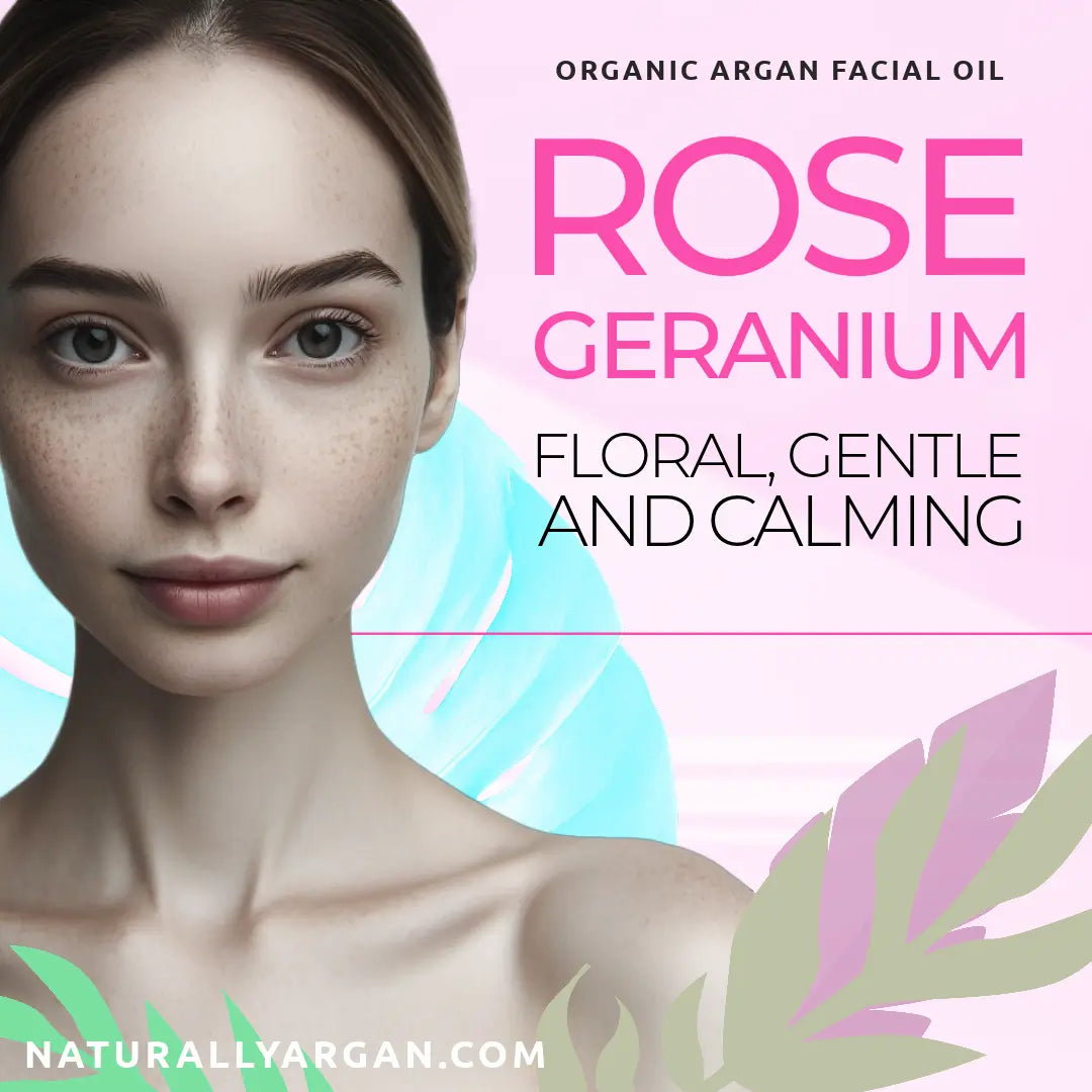 Rose Geranium - Argan facial oil